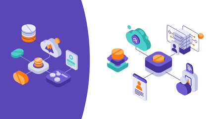 A vibrant illustration of coffee beans evokes a modern, minimalist mood perfect for branding or social media content.