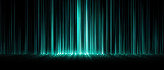 Vertical Light Streaks Aurora Style Background