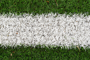 Close-up of artificial turf soccer field © Christian Bunge
