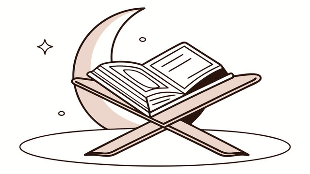 Cartoon vector illustration of a person reading a book while traveling by a paper airplane design sketch over the sea water