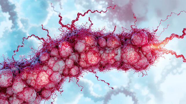 Lipopolysaccharide (LPS, lipid A and inner core fragment) endotoxin molecule from E. coli.