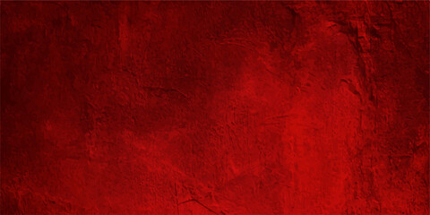 Fototapeta premium A dark and aged red grunge wall texture with a vintage paper pattern and dirty antique surface creates a textured dark brown backdrop design