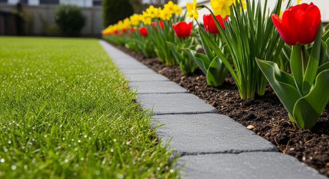 Tulip Edging