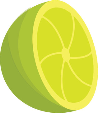 Lemon Fruits, Green fruits, Lemon slices, fruits illustration, Ripe Lemon, whole Lemon