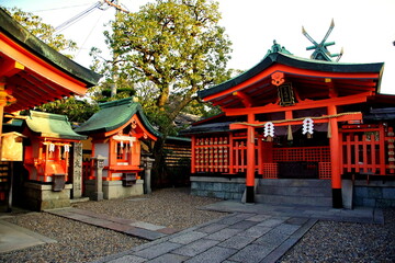 Obraz premium 京都 伏見稲荷大社 東丸神社