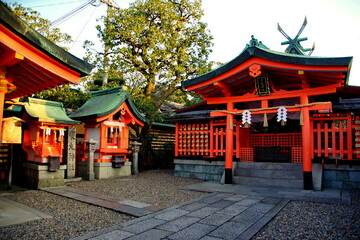 Obraz premium 京都 伏見稲荷大社 東丸神社