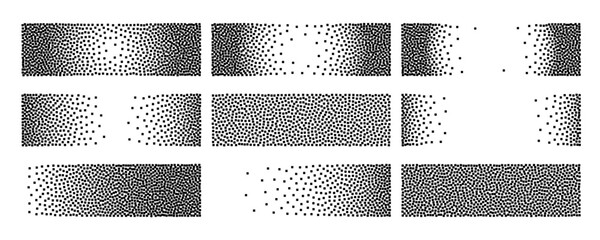 Pixel textured background, square dot fade pattern