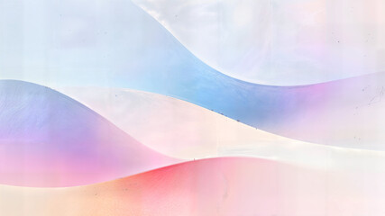 Obraz premium Soft pastel abstract flow with smooth curves and gentle gradients calm modern background