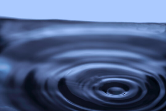 275.Water Ripples with Blue Background and Light Reflection