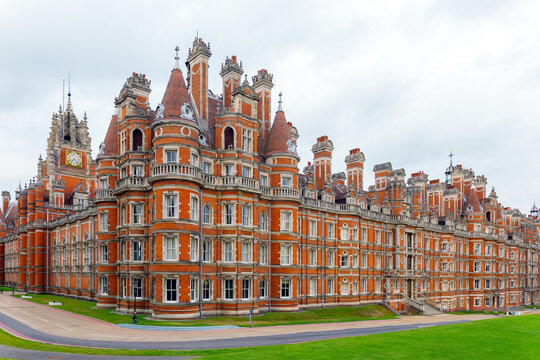 Royal Holloway University of London Historic Facade View