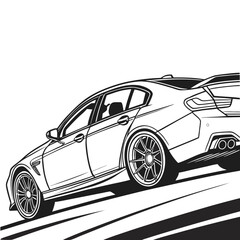 Technical Structure Sedan Outline