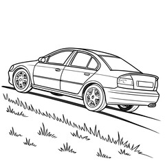 Ultimate Clean Sedan Master Outline