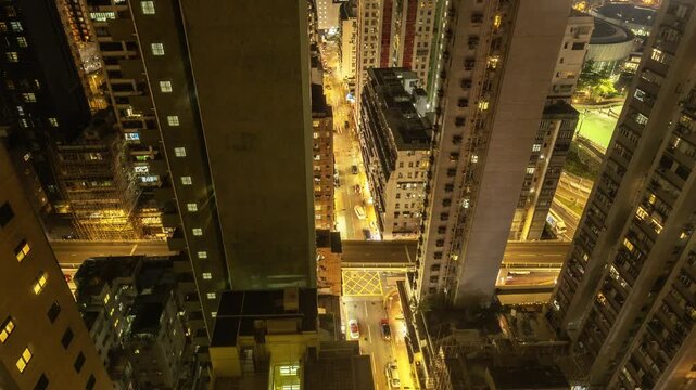 Hong Kong island amazing skyline