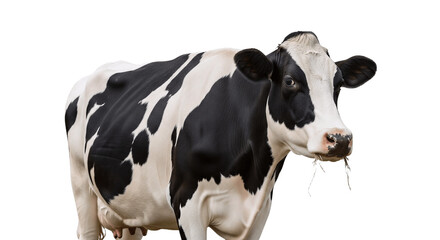 cow isolated on white background, png © Hachi
