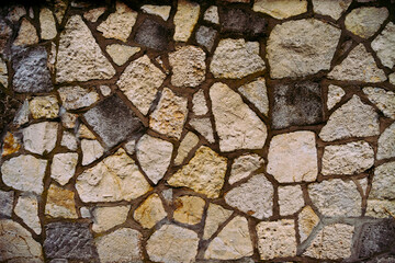 Rustic stone surface backdrop
