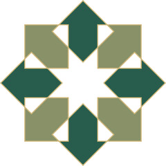 Fototapeta premium Turkish Islamic Geometric Design