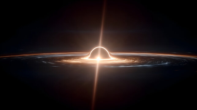 s galaxy star Bright light shining in the night sky center of the black hole