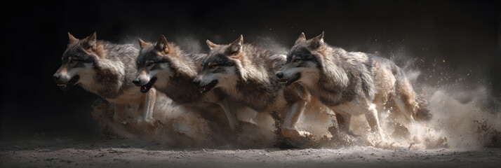 Predators in Motion: Witnesing the Fierce and Agile ovements of Wildlife as Thy Hunt, Capture, and Survie in Their Natural Habitat