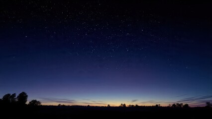 Night Sky with Stars