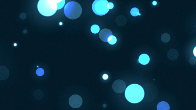 Blue Bokeh Lights Loop Background &ndash; Elegant Abstract Multi Format