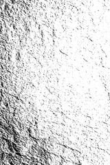 Crumpled Paper Texture Black and White Grunge Overlay