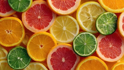 Fototapeta premium Citrus Fruit Slices
