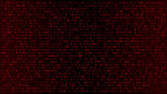 Crimson Binary Abyss - Digital Code Vortex Unleashed