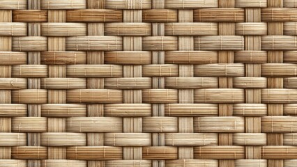 Woven Bamboo Texture Background