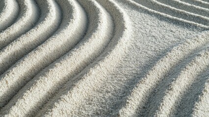 Zen Garden Sand Lines