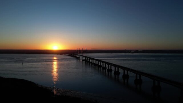 Severn Bridge Sunrise
