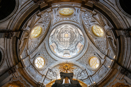 Guarini dome of the Chapel of the Holy Shroud - Turin, Italy