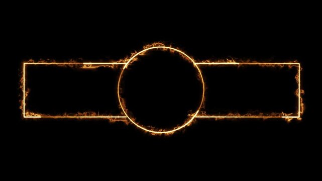 neon border frame, fire flame glowing border, rectangle, frame, black screen frame, border black screen, glowing frame, glowing border