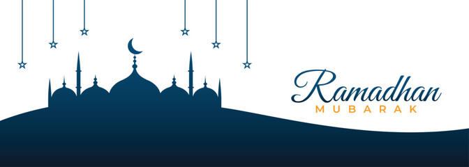 Vector Eid Mubarak Banner Festival Template Design Background