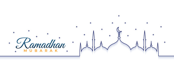 Vector Eid Mubarak Banner Festival Template Design Background