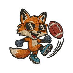 wolves play rugby batch embroidery design