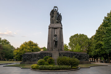 Fototapeta premium Monument to the Carabinieri - Turin, Italy
