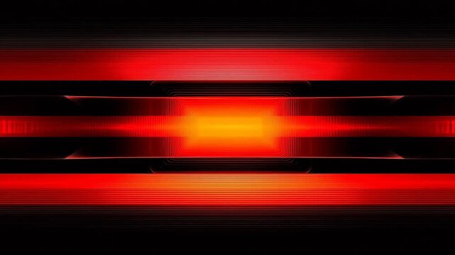 Abstract red and black geometric pattern