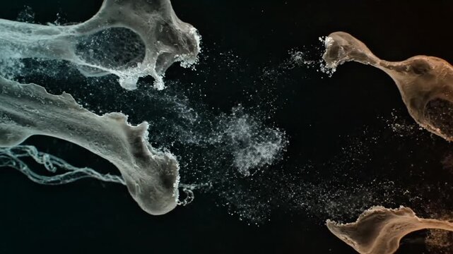 Bone Density Loss Osteoporosis Abstract Visualization Process