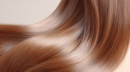 艶やかなロングブラウンヘアの後ろ姿 ヘアカラーのイメージ