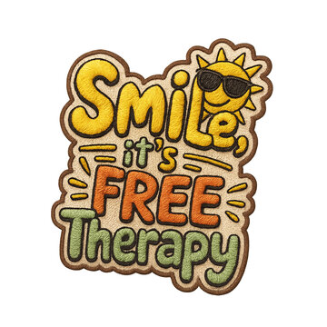summer smile batch embroidery design