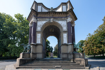 Fototapeta premium Monumental Arch to the Artillery Force - Turin, Italy