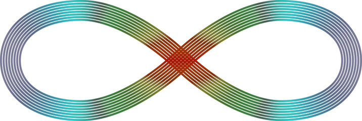 아이코닉한 무한 루프 로고