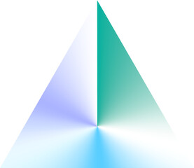 삼각형 그라데이션 도형