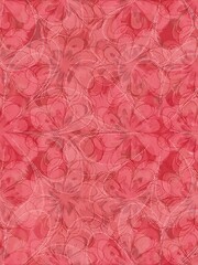 Textured floral wallpaper background with textures and stitched elements