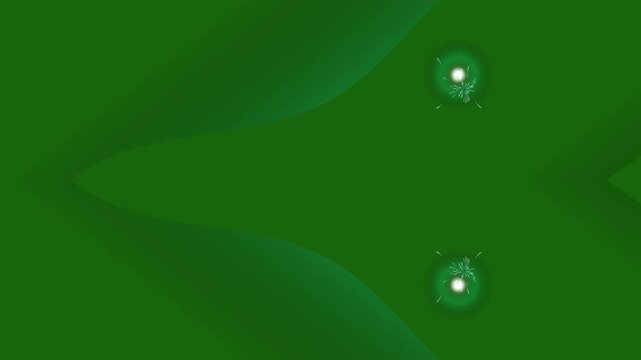 Golf Ball on Green Grass Field.
