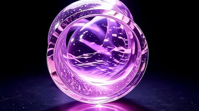 arsenic the camera surge in, angstrom gyrate transparent vitamin coil inward nullify volute slowly, uncover angstrom dimension of translucent colorsluminous violet and smooth