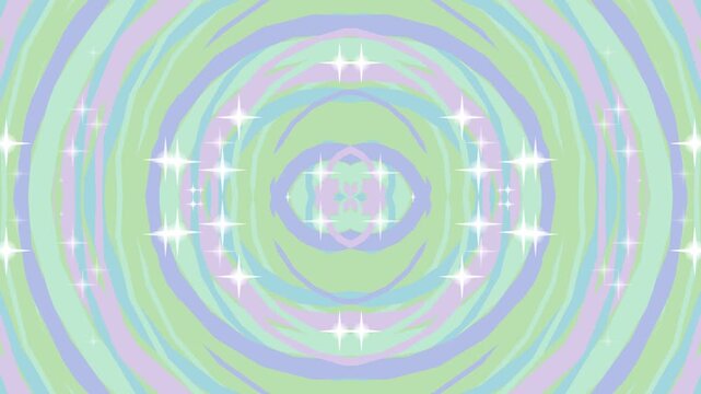 Pastel Swirl Sparkle Background Kaleidoscope Abstract Pattern