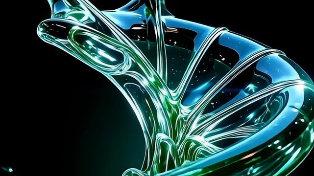 engross yourself inward angstrom mesmerise vista where angstrom gyrate transparent vitamin coil inward nullify elegantly distort and swirls, glittering inward robust emerald green and