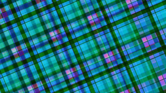 Abstract Plaid Background Loop Dynamic Diagonal Geometric Pattern