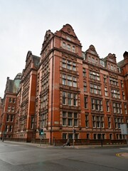 Brick building in Manchester, UK